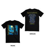 Cargar imagen en el visor de la galería, Iron Maiden - Camiseta "Fear of the Dark Album Tracklisting" Unisex