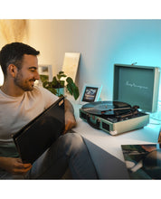 Cargar imagen en el visor de la galería, Prixton - Tocadiscos Bluetooth VC400 Menta