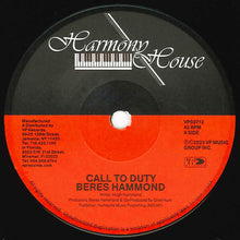 Cargar imagen en el visor de la galería, 7" Beres Hammond – Call To Duty / Survival