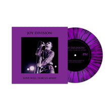 Cargar imagen en el visor de la galería, 7&quot; Joy Division | Love Will Tear Us Apart [Purple/Black Splatter]
