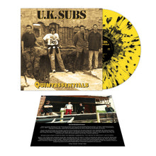 Cargar imagen en el visor de la galería, UK Subs | Quintessentials [Limited Yellow and Black Splatter]
