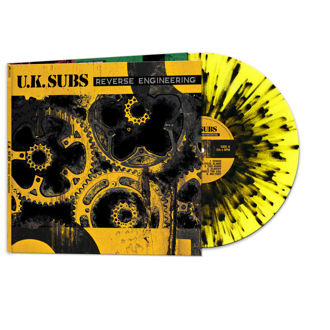 U.K. Subs | Reverse Engineering [Limited Yellow and Black Splatter]