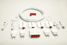 Cargar imagen en el visor de la galería, Kit Gold de Fibra Optica Plástica (4 conversores + switch)
