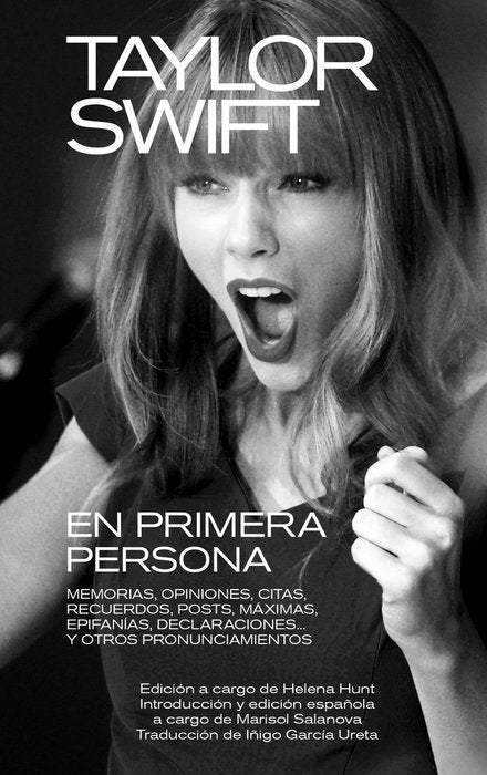 Taylor Swift, en primera persona.