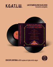 Cargar imagen en el visor de la galería, 3LP King Gizzard &amp; the Lizard Wizar | Live in Barcelona 2025 [PRE ORDER 11/03]

