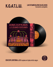 Cargar imagen en el visor de la galería, 3LP King Gizzard &amp; the Lizard Wizar | Live in Barcelona 2025 [PRE ORDER 11/03]
