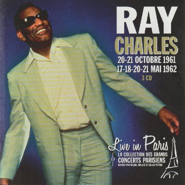 Ray Charles | Live in Paris, 20-21 Octobre 1961 / 17-18-20-21 Mai 1962 [3CD]