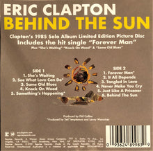 Cargar imagen en el visor de la galería, Eric Clapton | Behind The Sun [Picture Disc]
