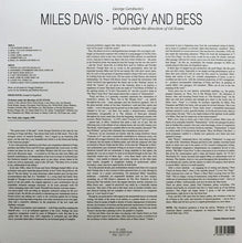 Cargar imagen en el visor de la galería, Miles Davis | Porgy And Bess [Clear Vinyl]
