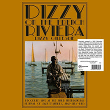 Cargar imagen en el visor de la galería, Dizzy Gillespie | Dizzy On The French Riviera [Limited edition]
