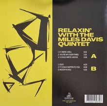 Cargar imagen en el visor de la galería, The Miles Davis Quintet | Relaxin' With [Vinilo Amarillo]
