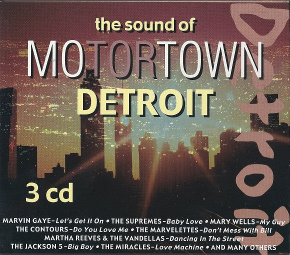 Varios | The Sound Of Motortown Detroit [3CD]