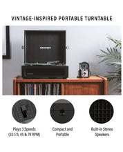 Cargar imagen en el visor de la galería, Crosley - Tocadiscos Crosley  Bluetooth Doble Cruiser Deluxe - Menta
