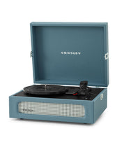 Cargar imagen en el visor de la galería, Crosley - Tocadiscos Crosley Voyager Bluetooth Doble - Azul lavado
