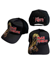 Cargar imagen en el visor de la galería, Iron Maiden - Gorra "Killers" Logo Bordado
