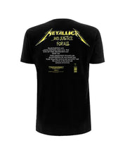 Cargar imagen en el visor de la galería, Metallica - Camiseta "And Justice For All Tracks" Unisex
