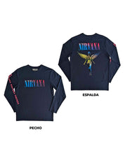 Cargar imagen en el visor de la galería, Nirvana - Camiseta Manga Larga "Angelic Gradient" Unisex
