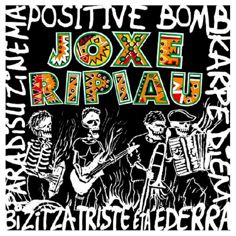 CAJA 4LPS | Joxe Ripiau | Positive Bomb-Karpe diem-Paradisu Zinema-Bizitza triste eta ederra