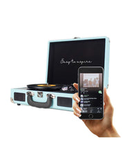 Cargar imagen en el visor de la galería, Prixton - Tocadiscos Bluetooth VC400 Azul
