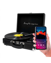 Cargar imagen en el visor de la galería, Prixton - Tocadiscos Bluetooth VC400 Negro
