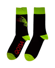 Cargar imagen en el visor de la galería, Queens Of The Stone Age - Calcetines "Green Hands"
