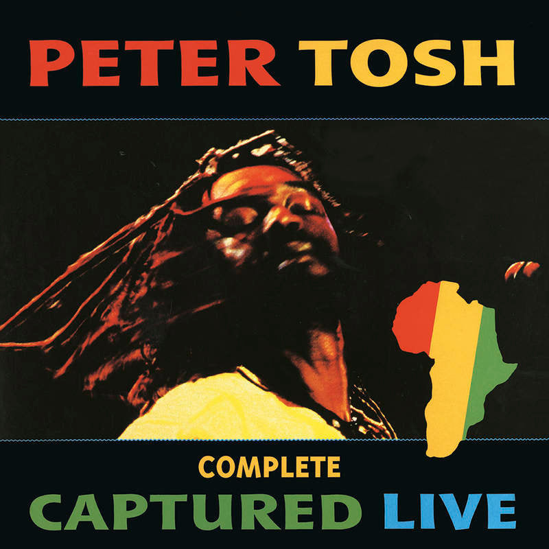 2LP PETER TOSH - COMPLETE CAPTURED LIVE