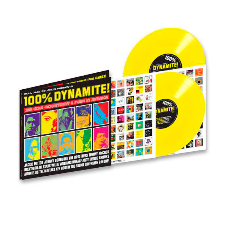 2LP - 100% DYNAMITE (COLOR AMARILLO) [RSD 2022]