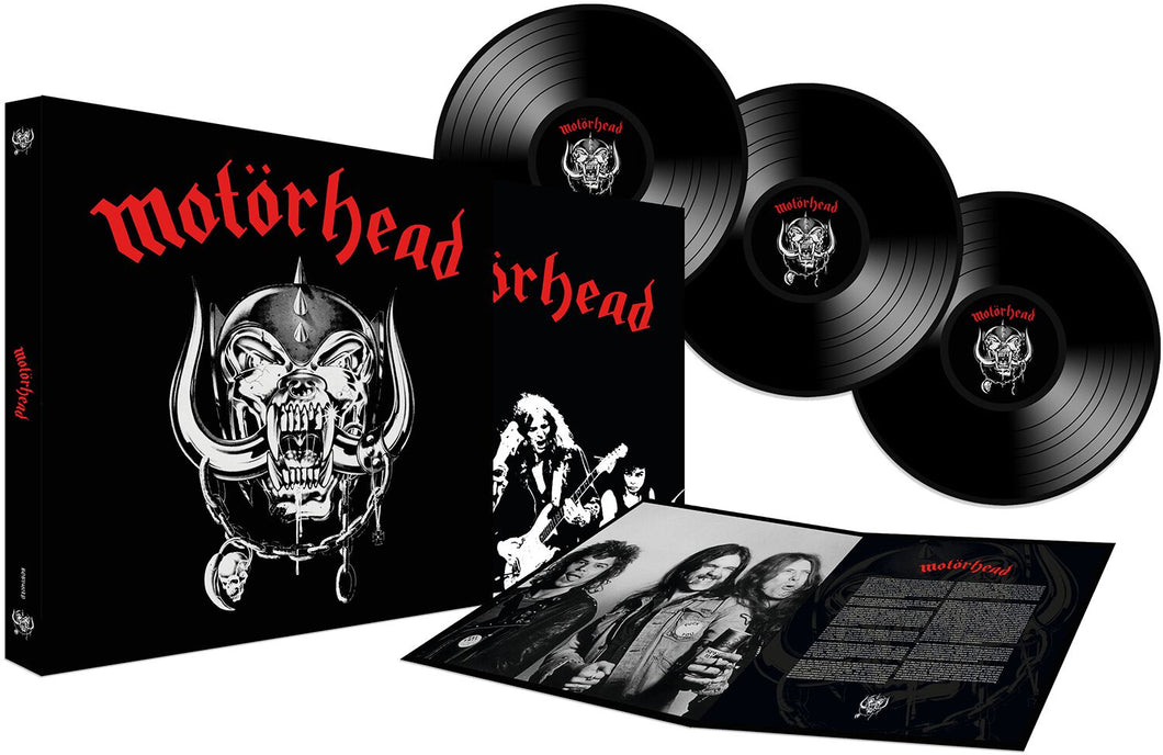 Motörhead – Motörhead (DELUXE TRIPLE LP BOX SET EDITION)