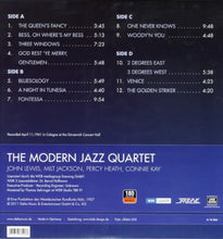 Cargar imagen en el visor de la galería, The Modern Jazz Quartet | 1957 Cologne, Gürzenich Concert Hal
