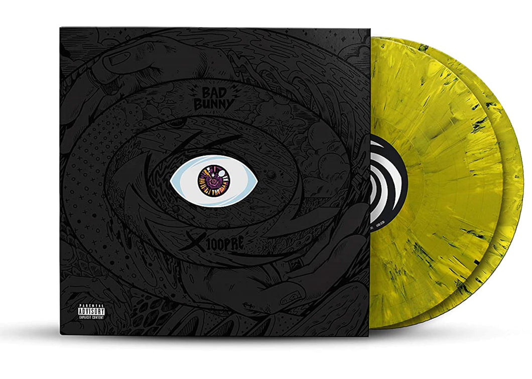 2LP Bad Bunny ‎| X 100PRE [Yellow splatter]