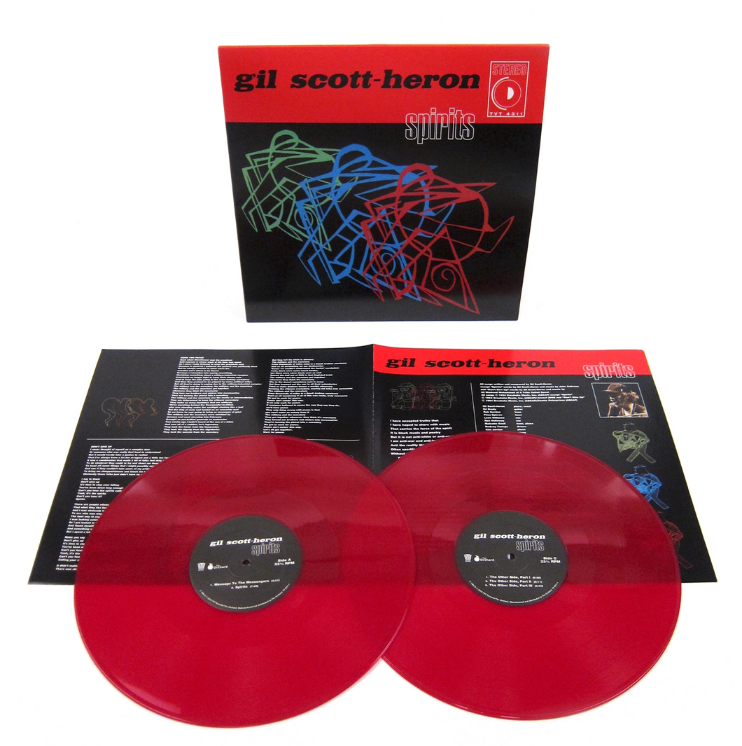 2LP Gil Scott-Heron | Spirits [Red Vinyl]