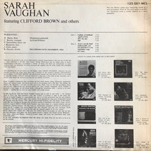 Cargar imagen en el visor de la galería, Sarah Vaughan Featuring ‎Clifford Brown | Sarah Vaughan
