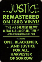 Cargar imagen en el visor de la galería, 2LP Metallica – ...And Justice For All
