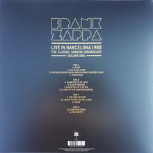 Cargar imagen en el visor de la galería, 2LP Frank Zappa | Live In Barcelona 1988 Volume One [Red Vinyl]
