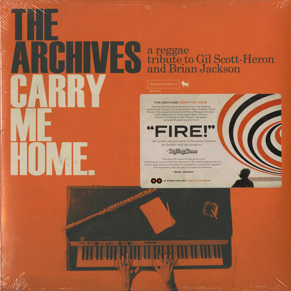 2LP The Archives ‎– Carry Me Home: A Reggae Tribute to Gil Scott-Heron & Brian Jackson