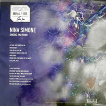 Cargar imagen en el visor de la galería, Nina Simone ‎| Singing And Piano (Limited Edition) LP+CD
