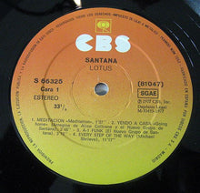 Cargar imagen en el visor de la galería, 3XLP Santana ‎| Lotus [Edición 1977]
