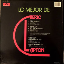 Cargar imagen en el visor de la galería, Eric Clapton | Lo Mejor De Eric Clapton
