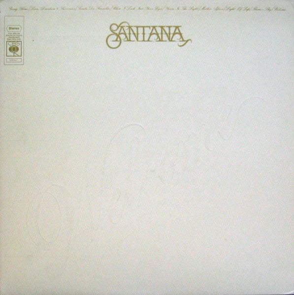 Santana ‎| Welcome