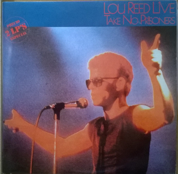 2LP Lou Reed ‎| Lou Reed Live - Take No Prisoners