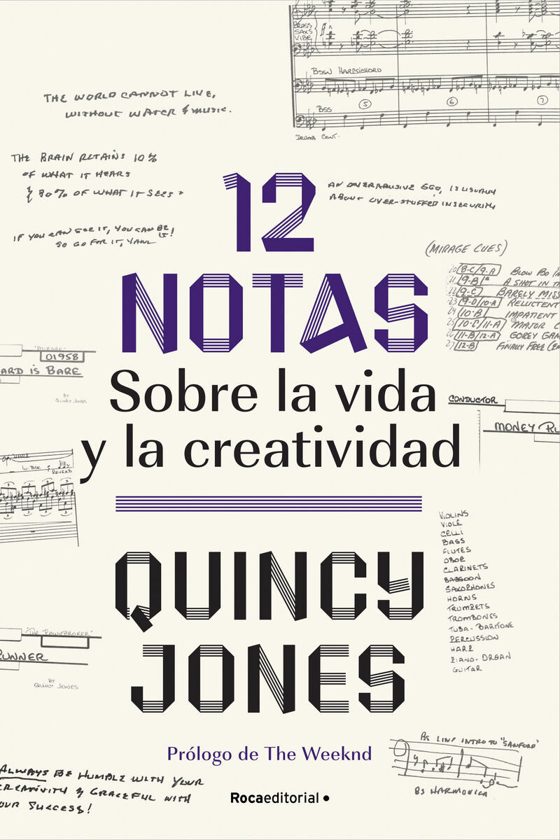 12 notas: Sobre la vida y la creatividad : Quincy Jones