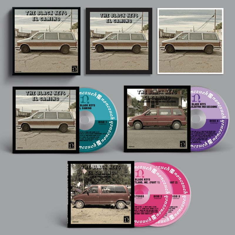 4CD The Black Keys – El Camino (Cofre, Deluxe Edition, 10th Anniversay Edition)
